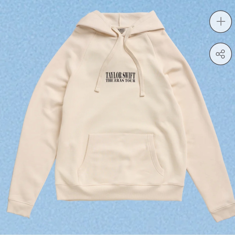 Taylor Swift The Eras Tour Beige Hoodie